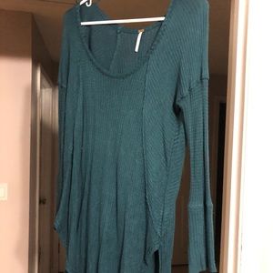 free people waffle long sleeve